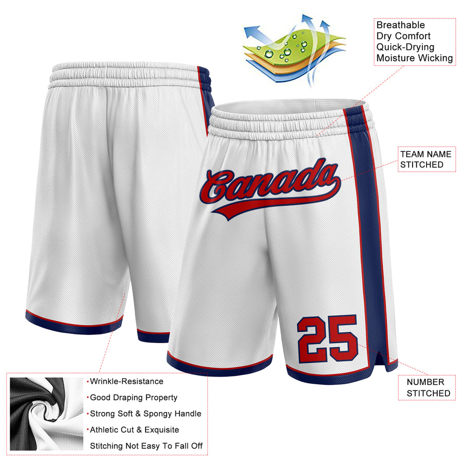 Best Seller Custom Shorts  Embroidered Athletic Basketball Shorts -  FansIdea