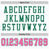 Custom White Pink-Kelly Green Mesh Authentic Football Jersey