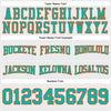 Custom Stitched White Aqua-Orange Football Pullover Sweatshirt Hoodie