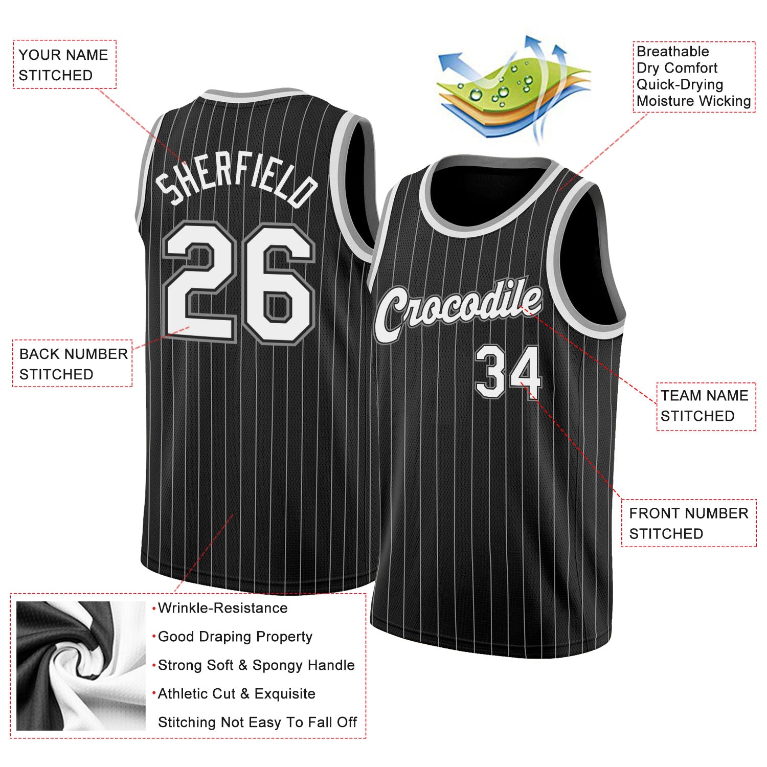 SPURS 18 BASKETBALL PLAYER NEW TRENDY JERSEY FREE CUSTOMIZE OF NAME AND  NUMBER ONLY full sublimation high quality fabrics