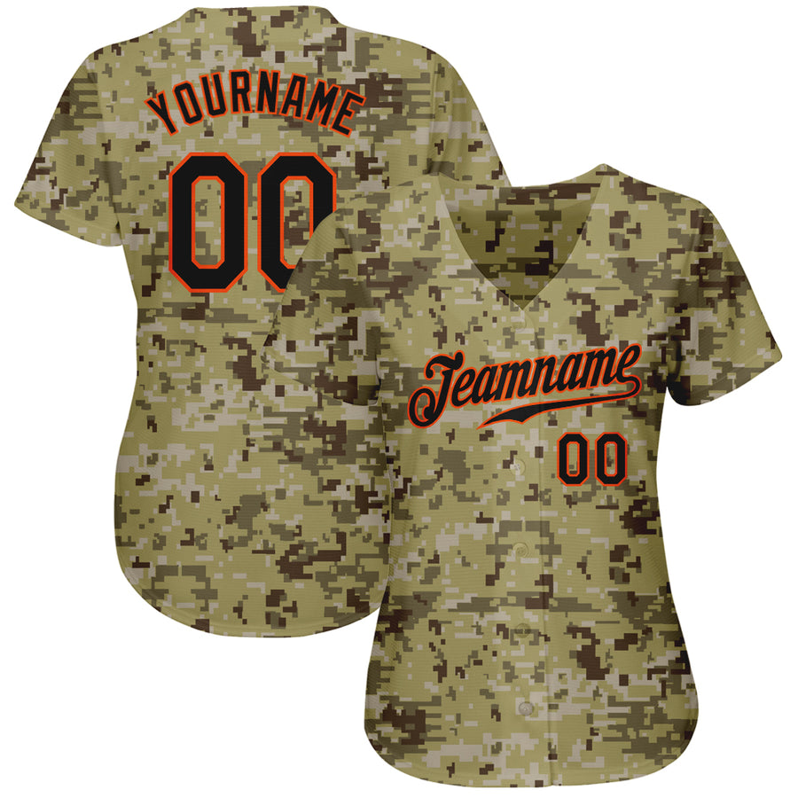 Red Yellow And Blue Camouflage Print Men's Baseball Jersey – Love Mine Gifts