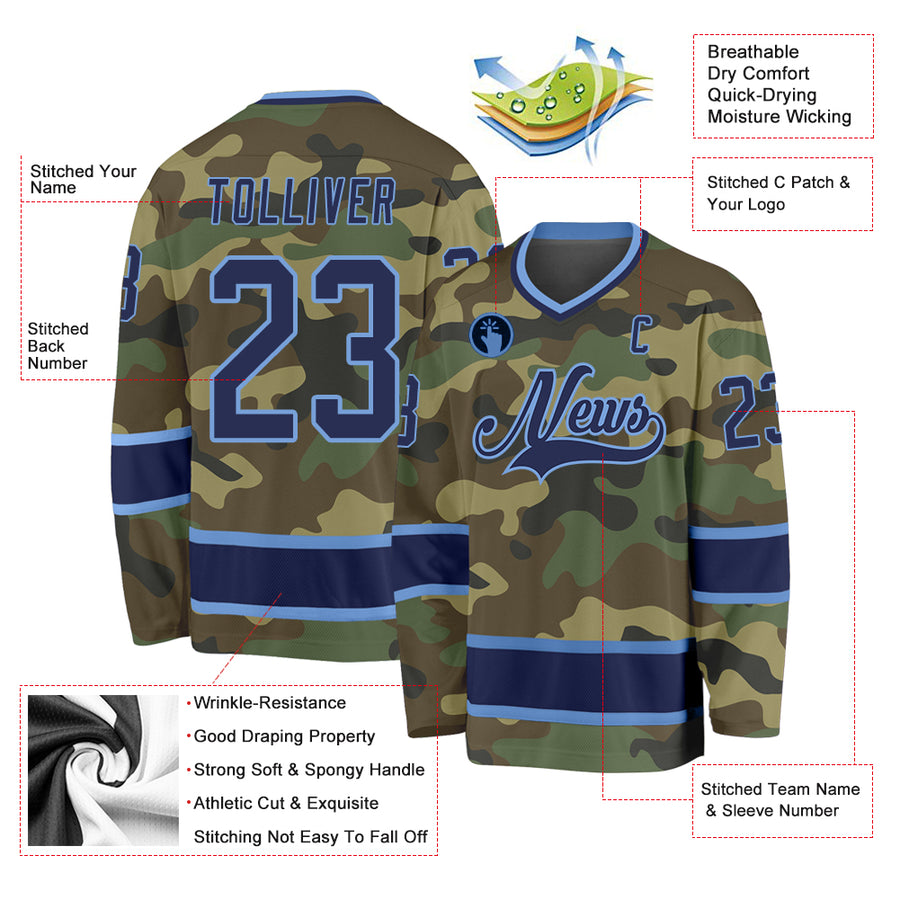 Hockey Jerseys Best Seller  Custom Hockey Jerseys Tagged 'Army' - FansIdea