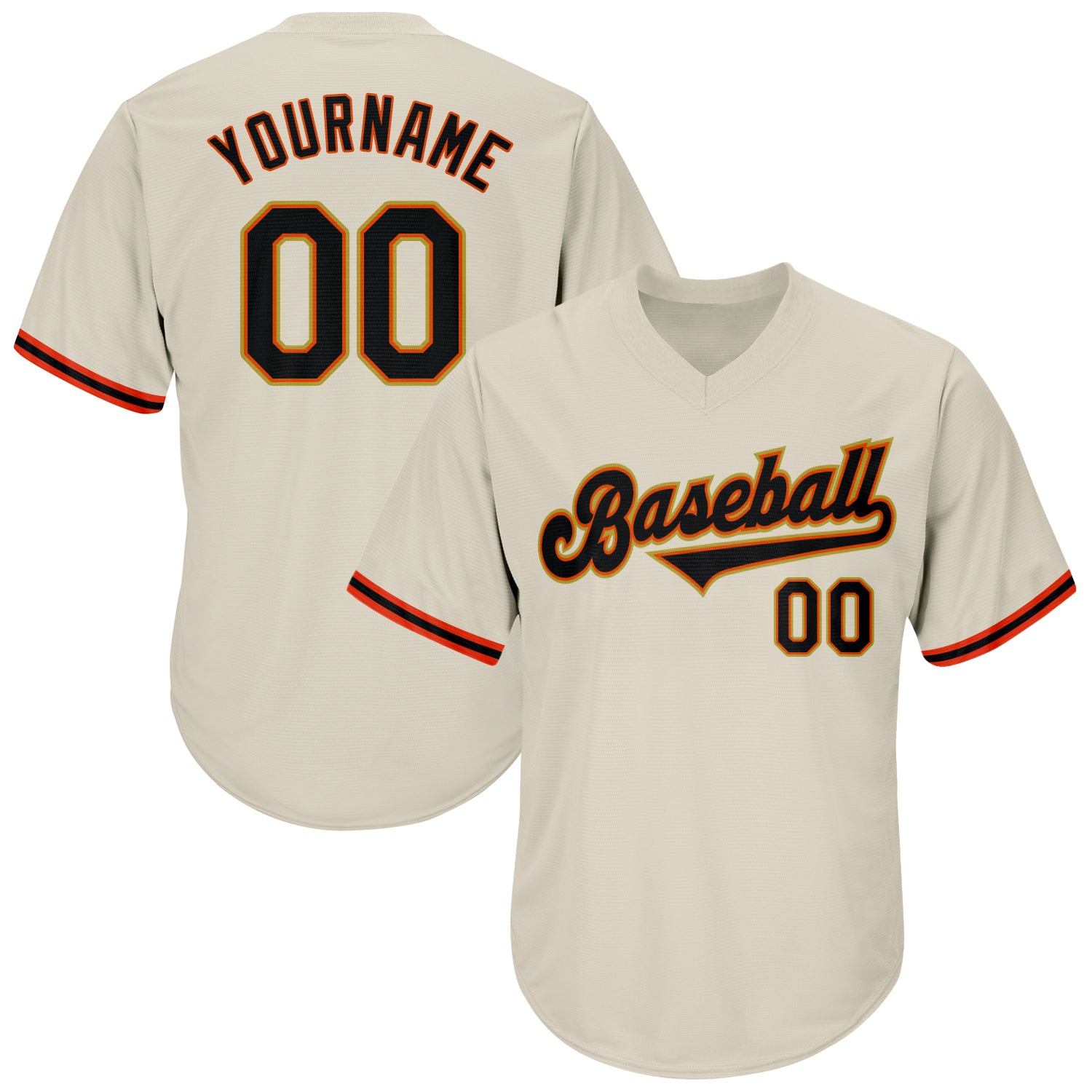 San Francisco Giants Major League Baseball Custom Name Baseball Jersey