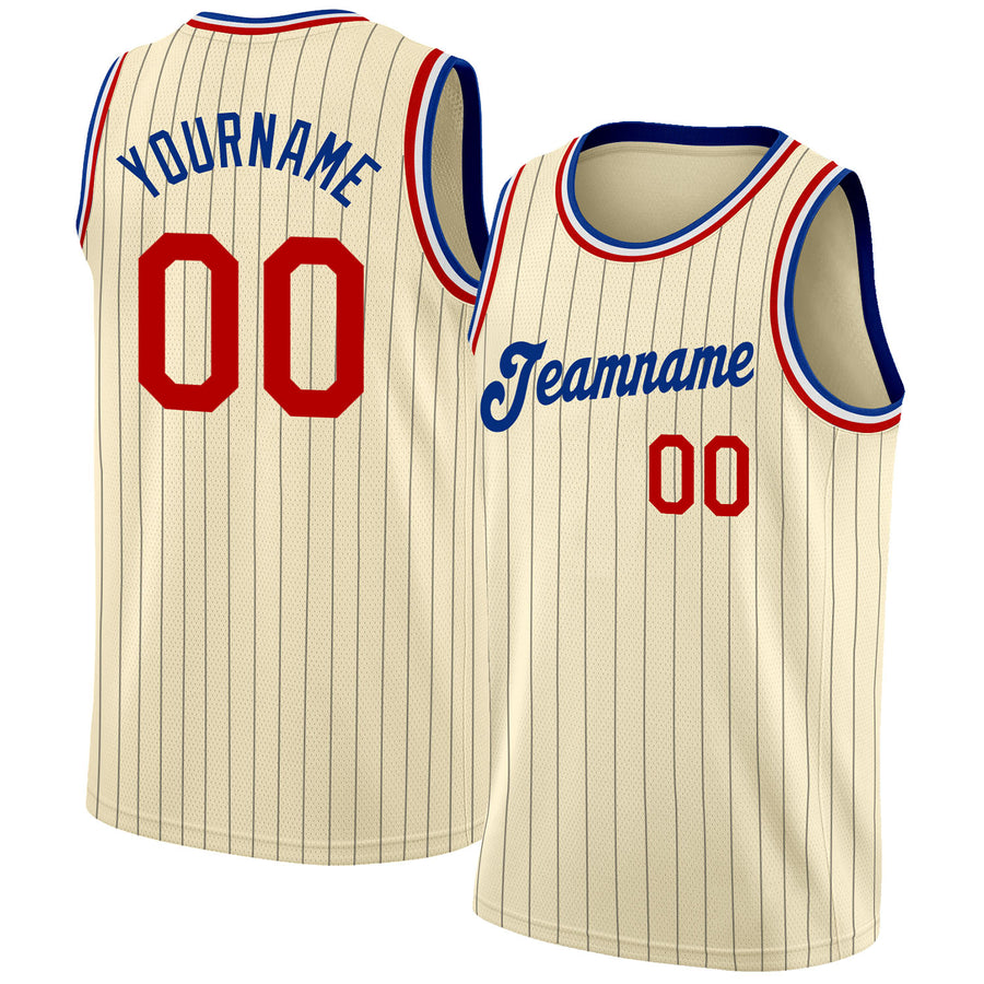 Elite In the Paint Pinstripes - Custom Basketball Uniform