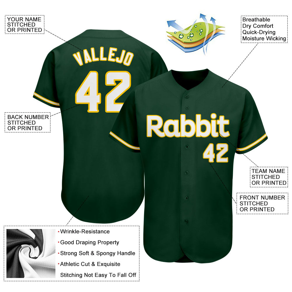 Oakland Athletics Stitch custom Personalized Baseball Jersey -   Worldwide Shipping