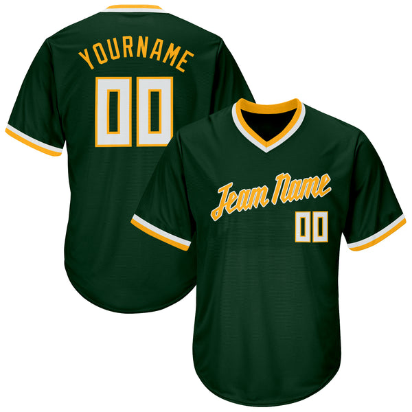 Majestic, Shirts & Tops, Oakland Athletics Boy Jersey Large Green Logo 9  Little League Company Name