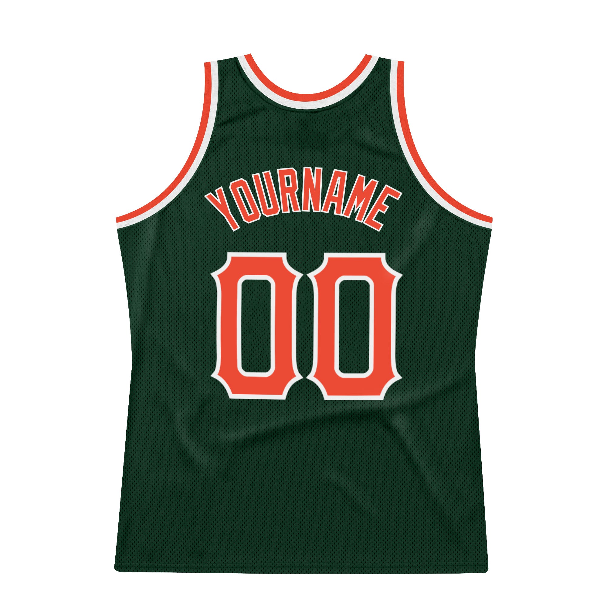 Custom Cream Basketball Jersey Hunter Green-Royal Authentic Throwback -  FansIdea