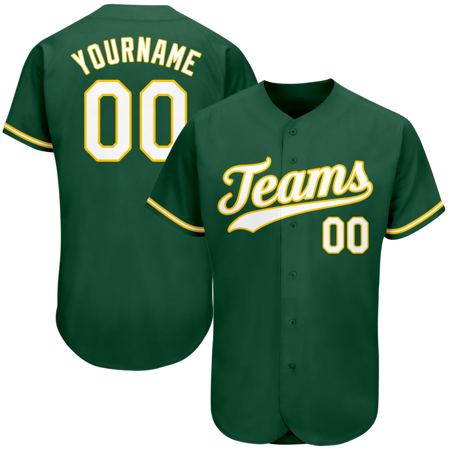 Nike Kelly Green Oakland Athletics Authentic Team Jersey