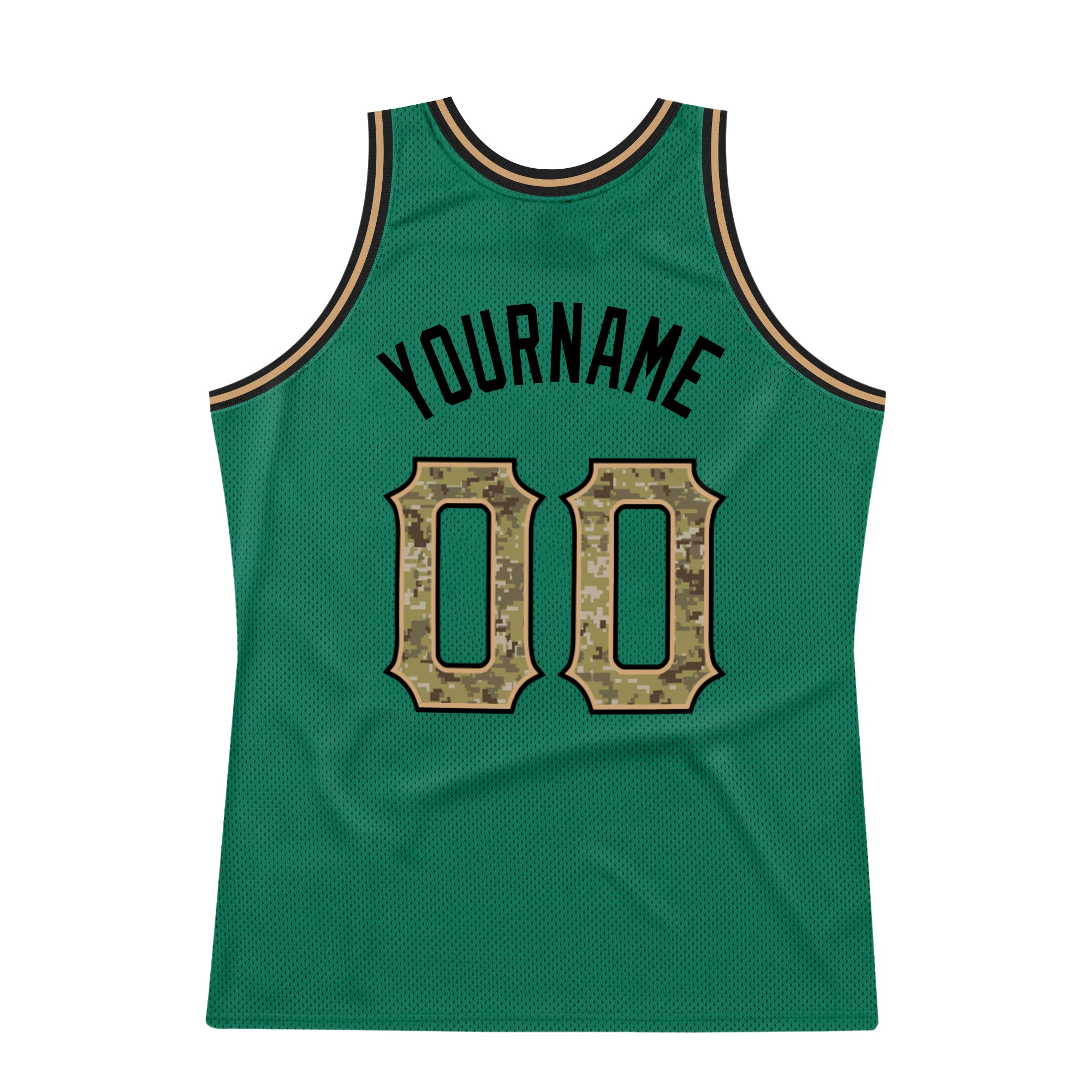 FANSIDEA Custom Black Black-Gold Authentic Throwback Basketball Jersey Youth Size:L