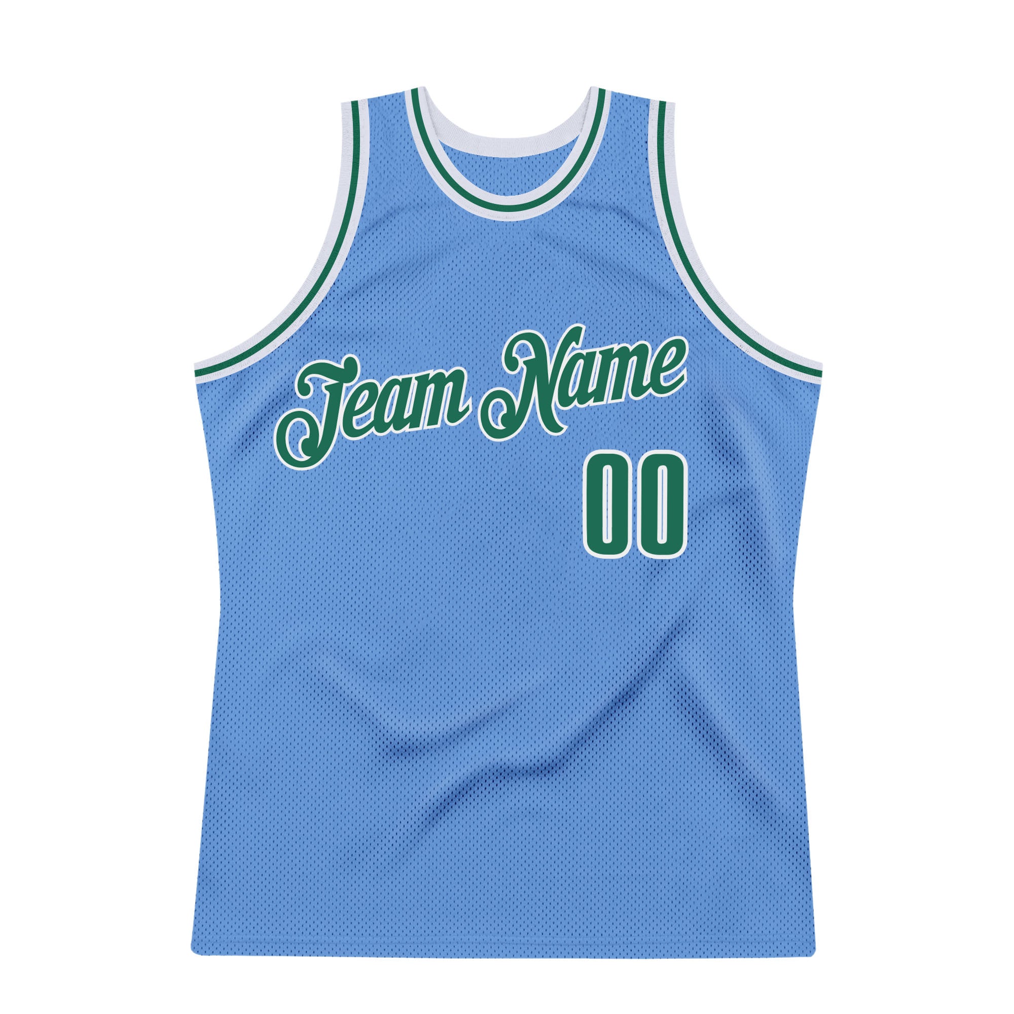 Custom Team White Basketball Authentic Neon Green Throwback Jersey Kelly  Green