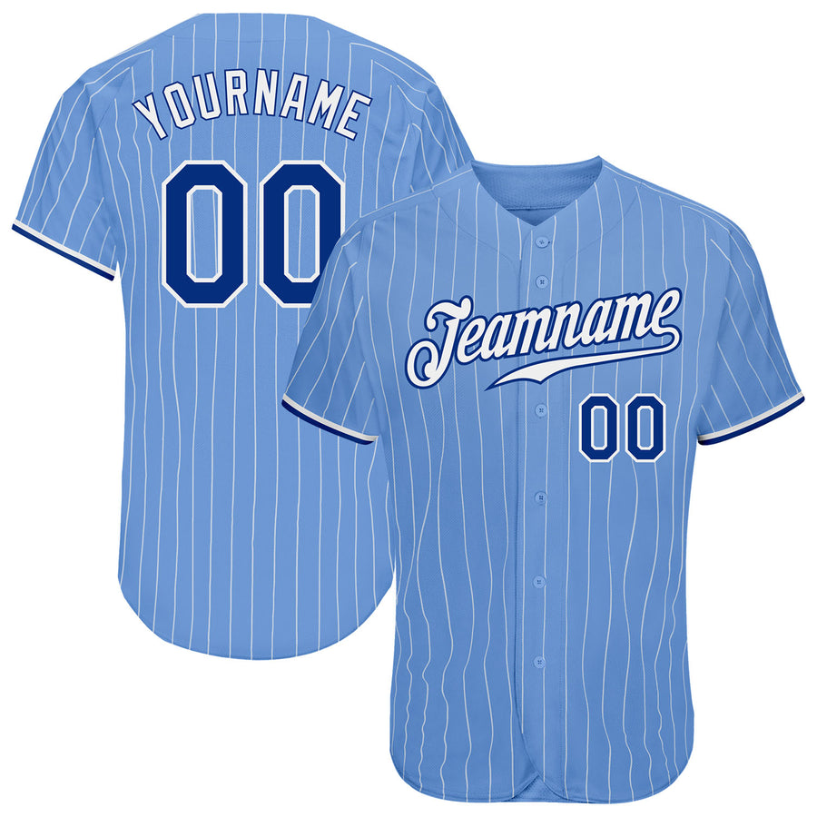Custom Stitched White Pinstripe Baseball Jerseys Women's Men's Youth –  CustomJerseysPro
