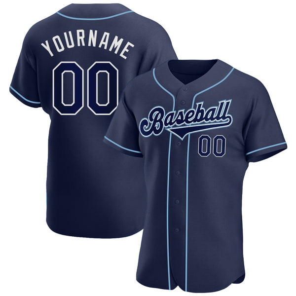 Navy blue on sale baseball jersey