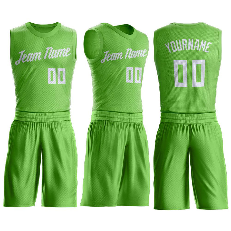 Custom Basketball Neon Green Jerseys and Uniforms Authentic Sale – Tagged Neon  Green – FansCustom