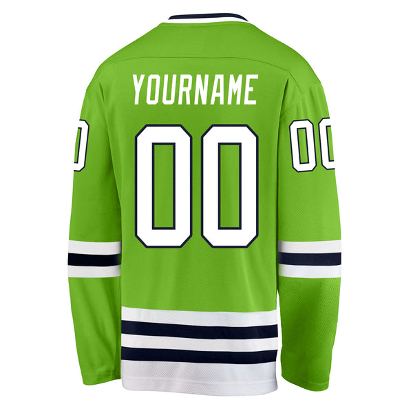 Neon hockey best sale jersey