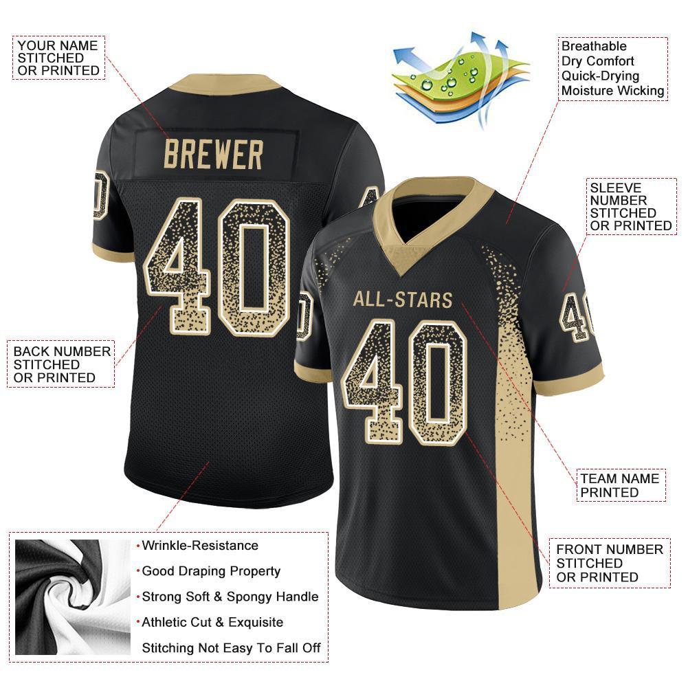 Just Customized Customize Your Own Football Jersey with Your Name and Team Number Personalized & Customized Jersey