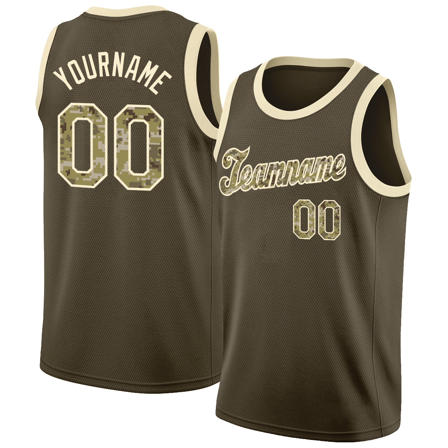 Custom Olive Red-Cream Authentic Throwback Salute To Service Basketball Jersey  Sale – UKSN INC