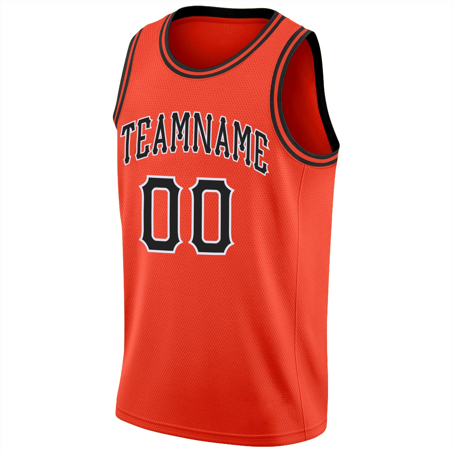 FANSIDEA Custom Basketball Jersey White Orange Round Neck Sublimation Basketball Suit Jersey Men's Size:3XL