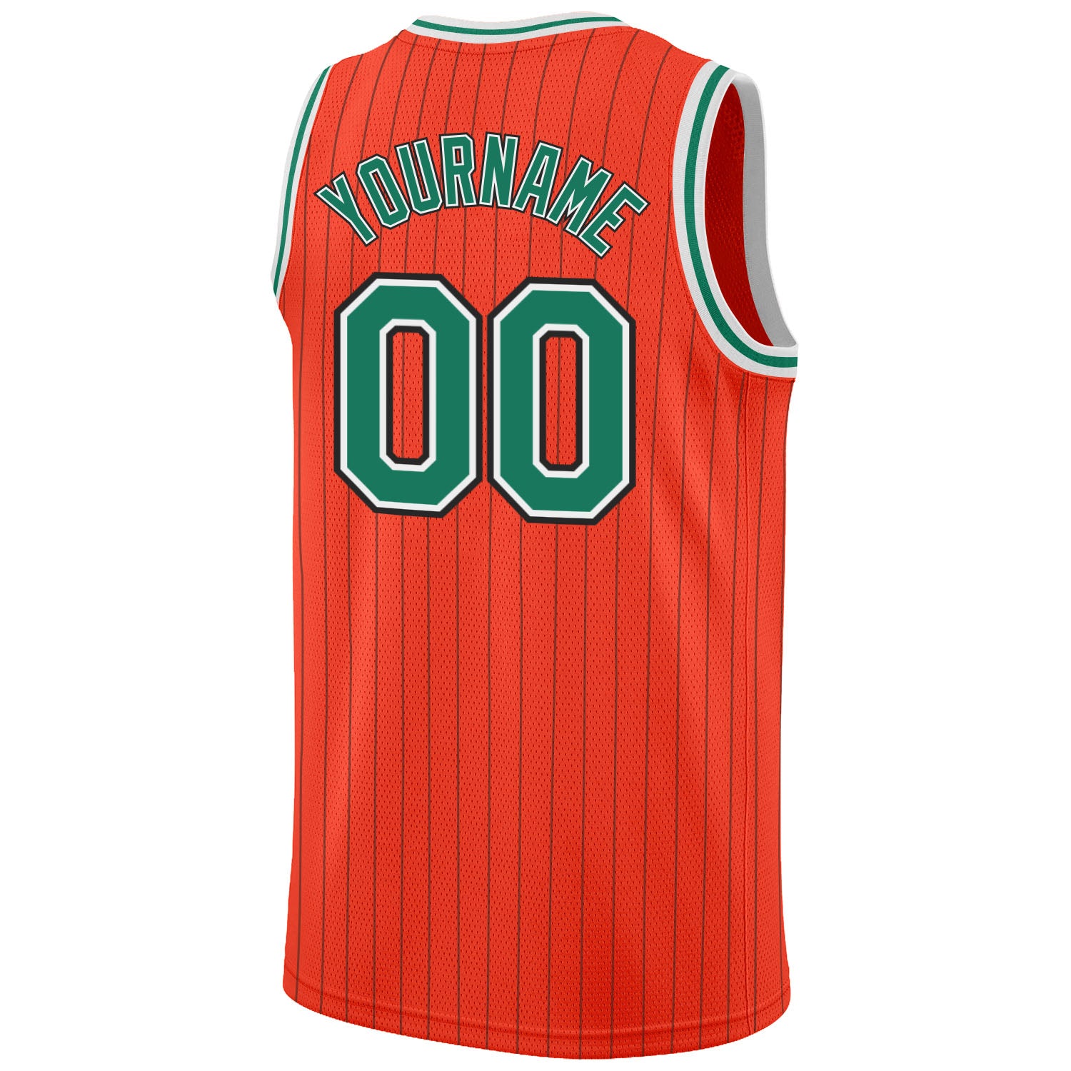 FANSIDEA Custom Basketball Jersey Kelly Green Red-White 3D Mexico Watercolored Splashes Grunge Design Authentic Men's Size:L