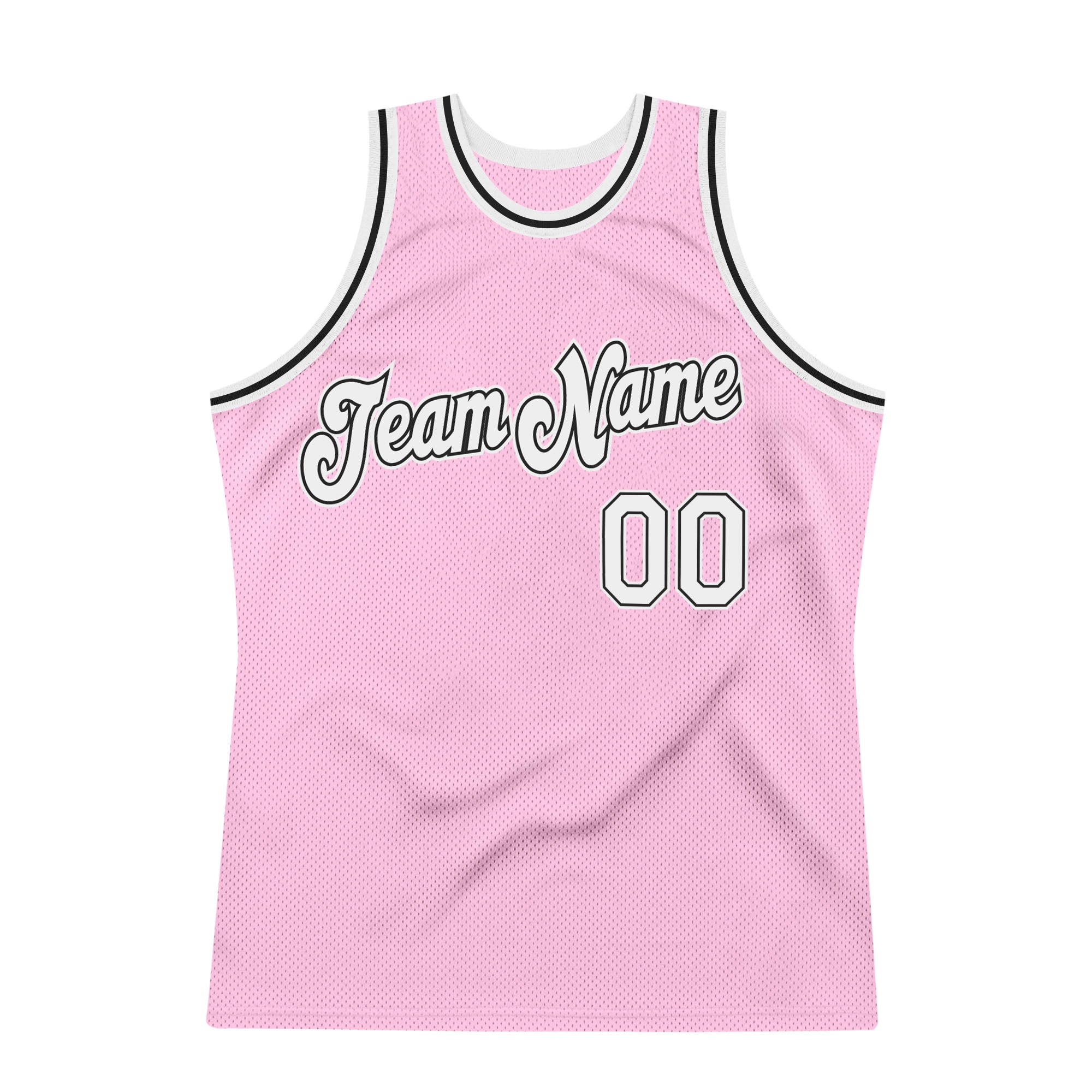 FANSIDEA Custom Pink Light Blue-Black Authentic City Edition Basketball Jersey Men's Size:S