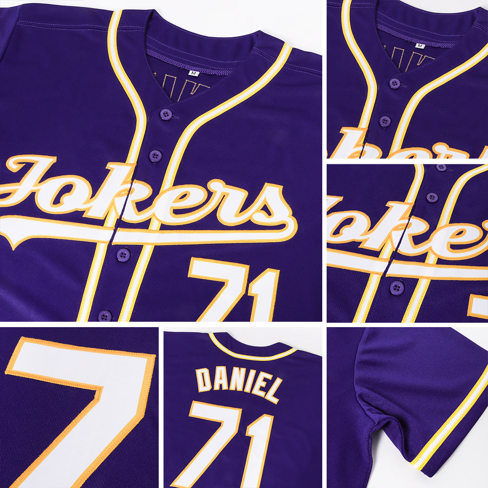 Jokers Purple Hockey Jersey