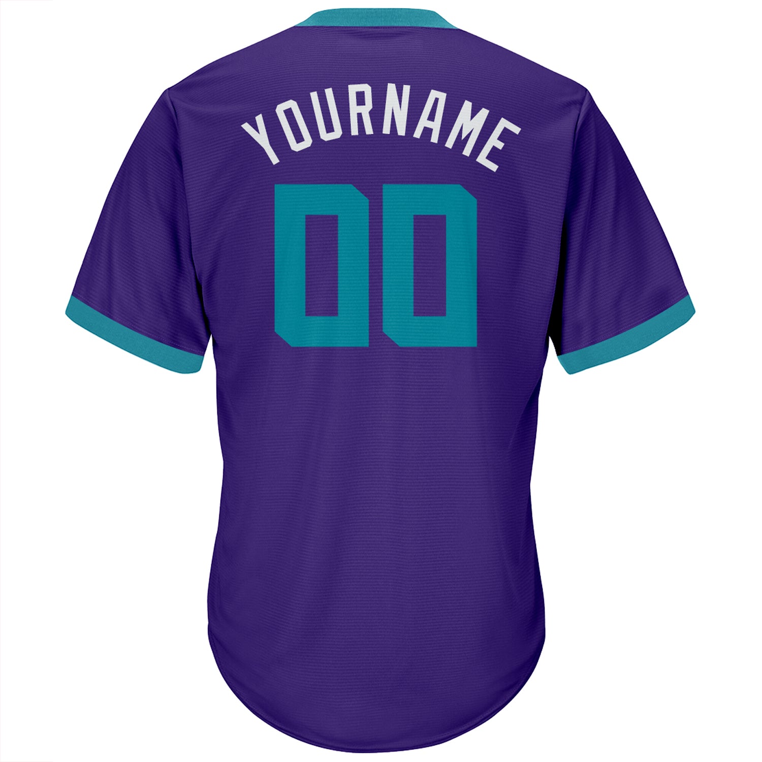 Teal and purple sales shirt