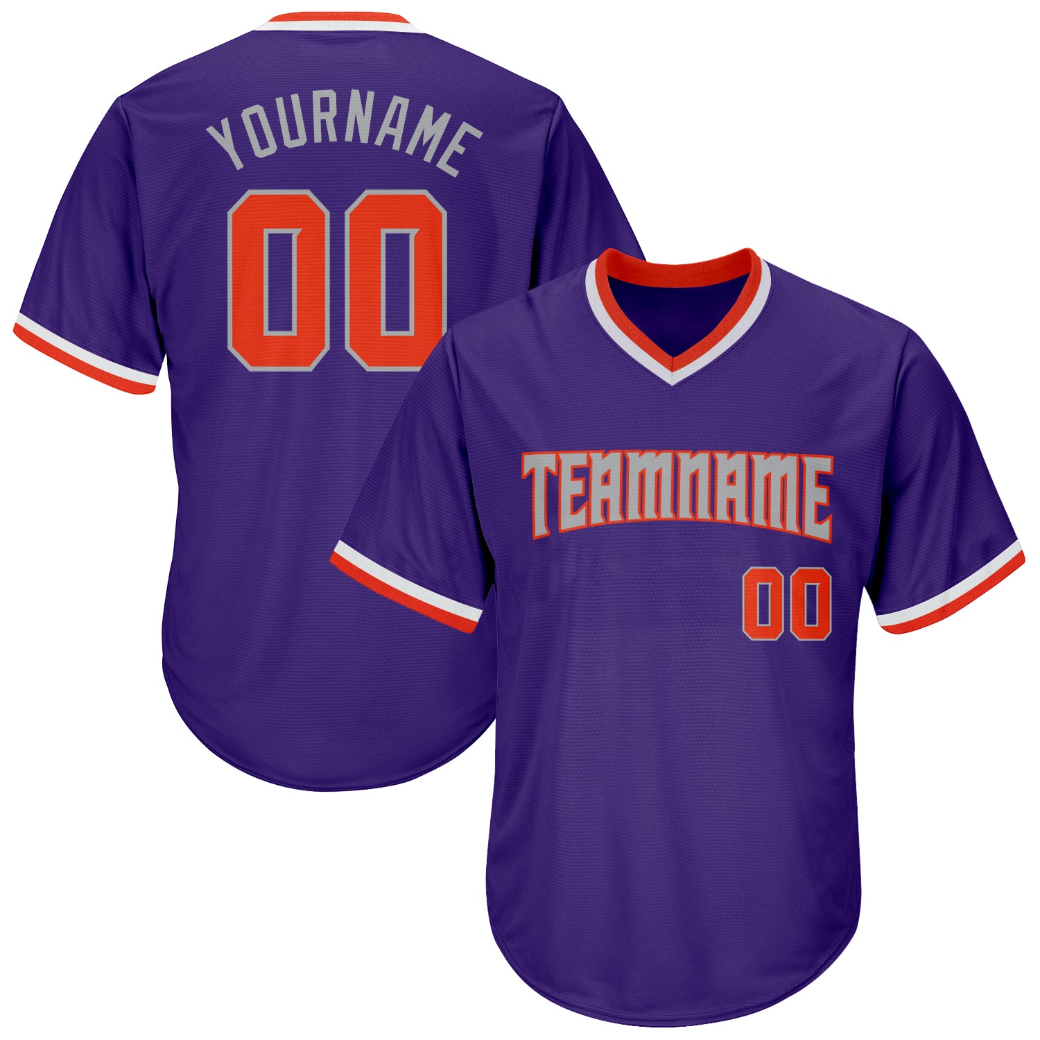 Wholesale 2019 Latest Purple Baseball Jersey Customization Full Sublimation  Baseball Jersey From m.