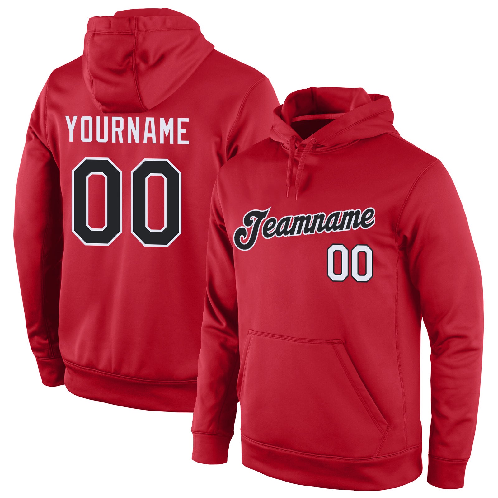 Men's Washington Nationals Stitches Fastball Fleece Pullover Hoodie - - Navy  Blue