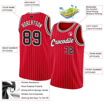 Custom White Basketball Jersey Kelly Green-Red 3D Mexico Splashes Authentic  - FansIdea