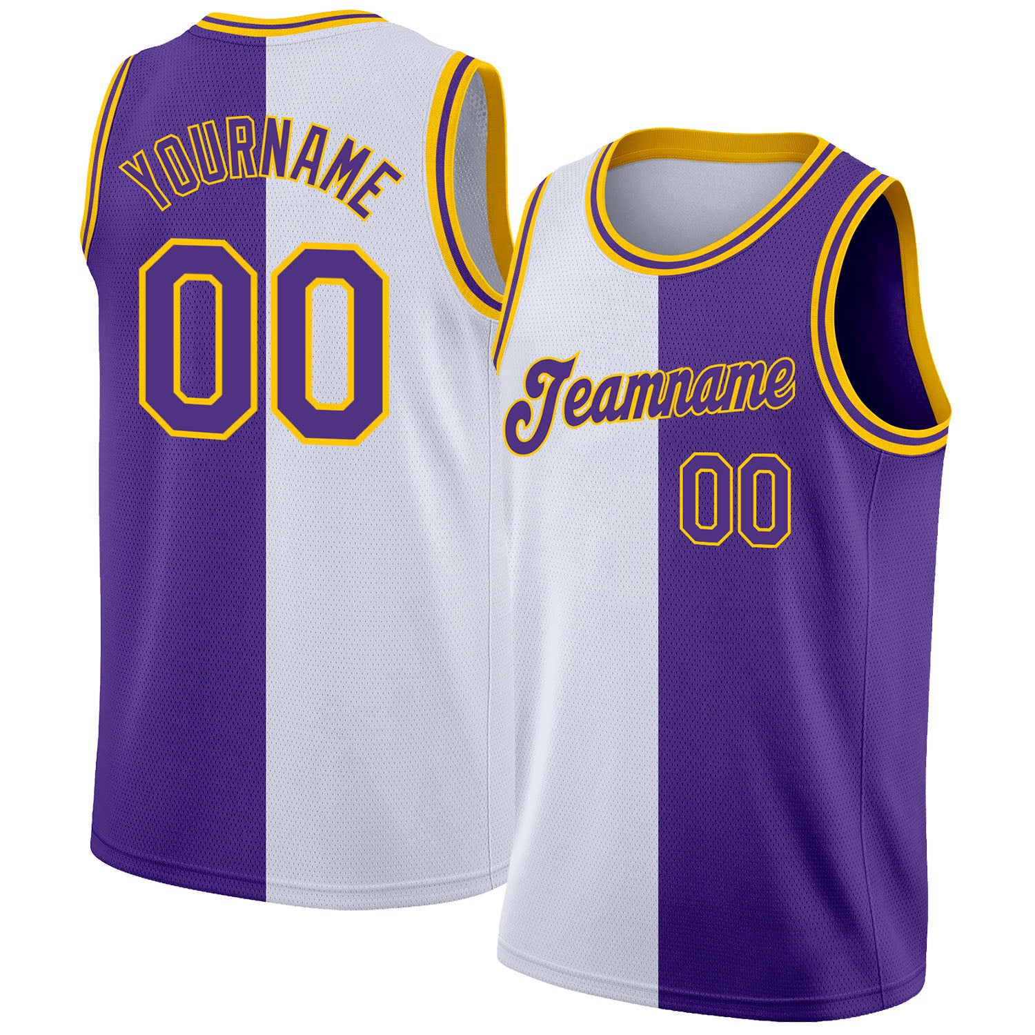 custom purple lakers jersey
