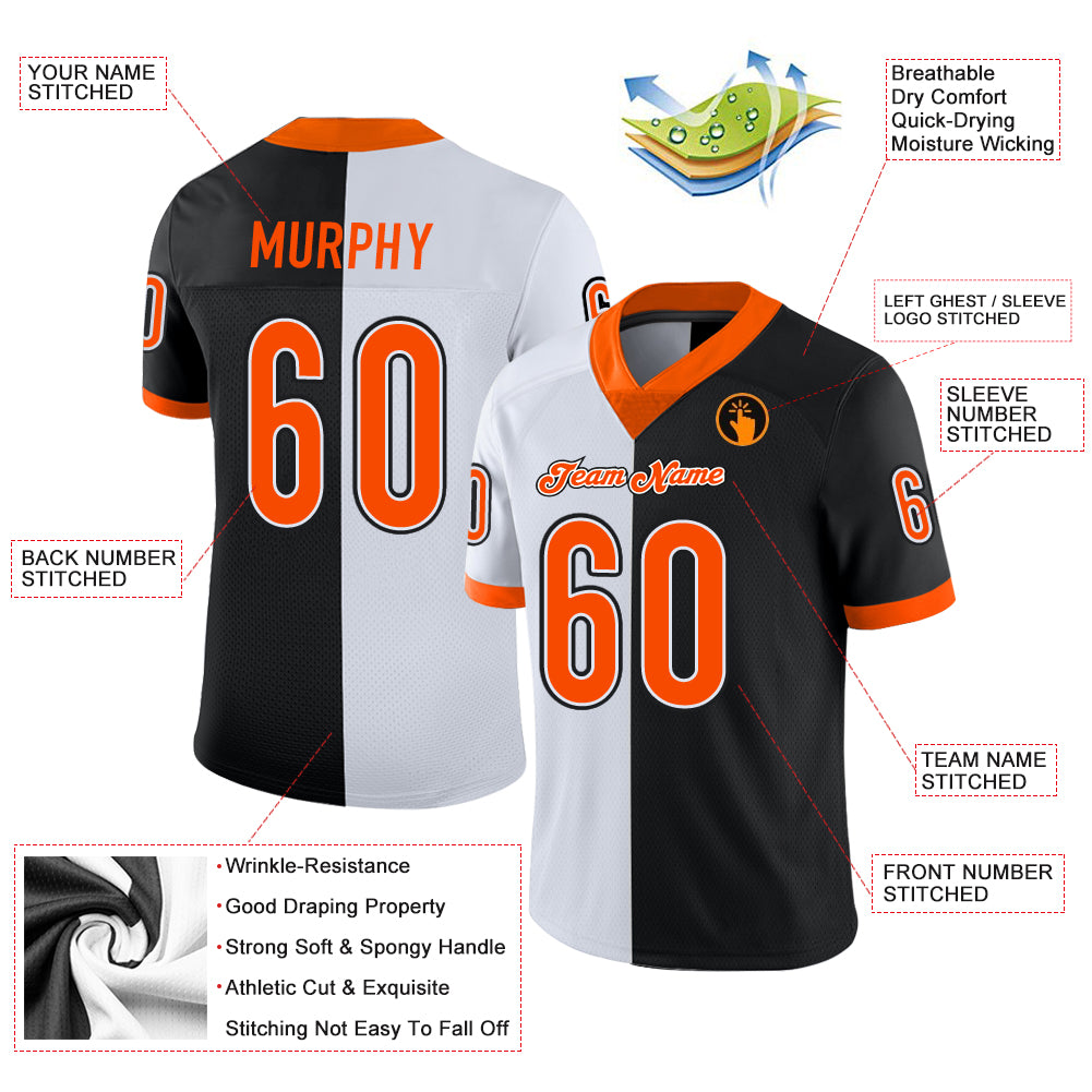 Cincinnati Bengals NFL Custom Name And Number Baseball Jersey