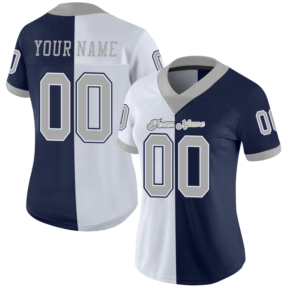 Customized White Team Color Stitched Jersey, Men's Dallas Cowboys