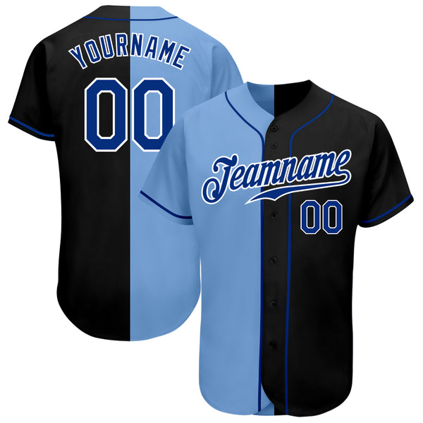 Custom Light Blue Baseball Jersey Aqua-Black 3D Skull Gradient Fashion  Authentic - FansIdea