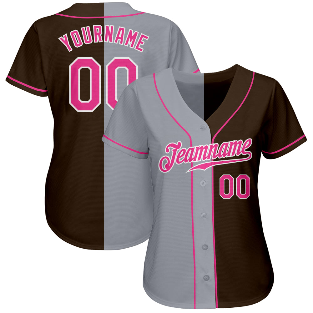 Wholesale Latest Popular Baseball Jersey for Women New Style Pink Custom  Logo Customized Team Name softball Jersey From m.