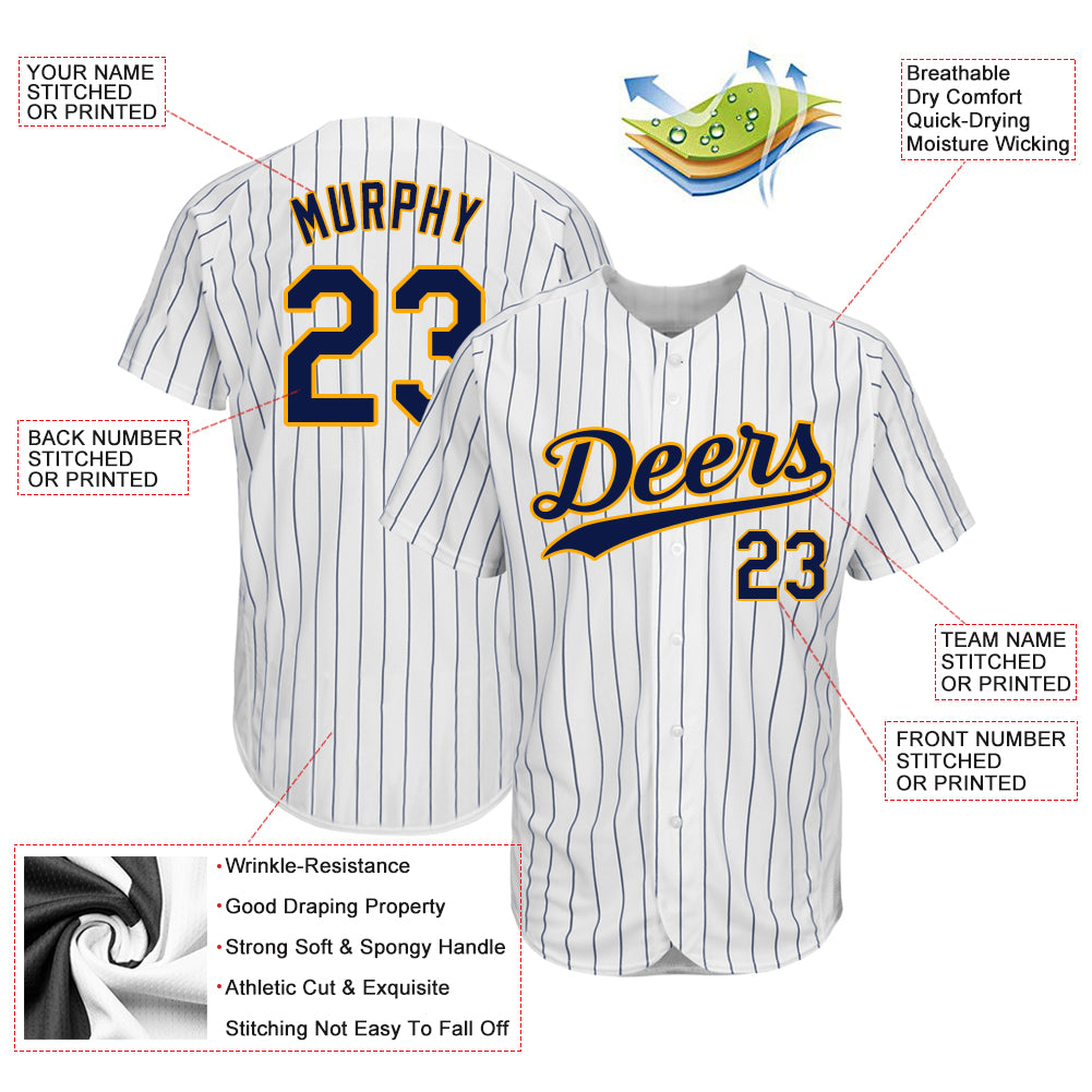 Customize Your White Brewers Jersey