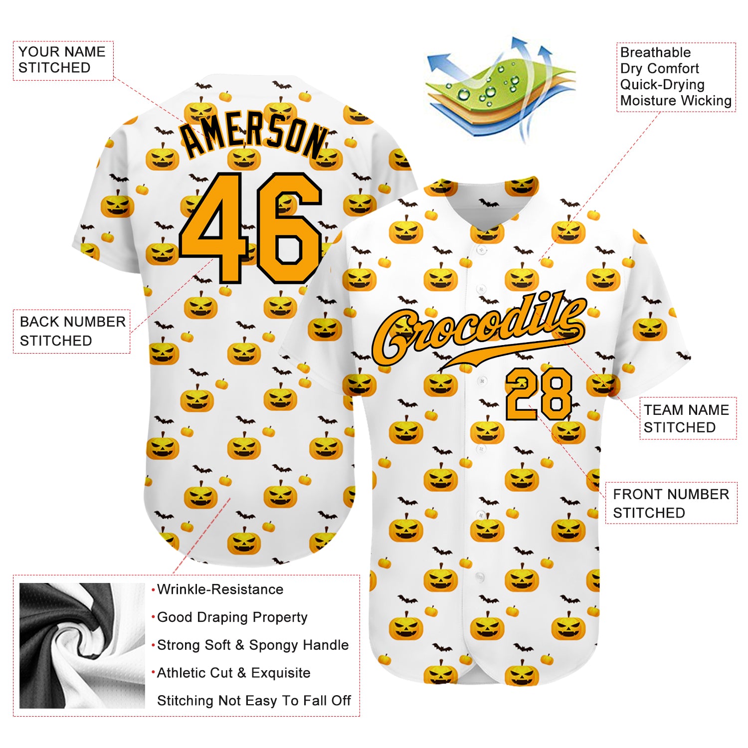 Custom 3D Pattern Baseball Jersey Kelly Green Gold-Black Design Authentic  St. Patrick's Day - FansIdea