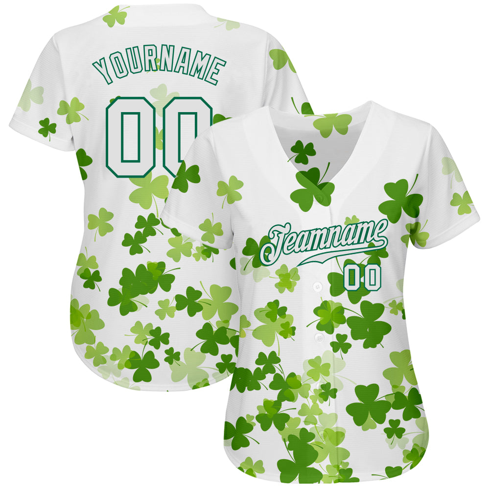 Saint Patrick's Day Baseball Jersey - St.Patrick's Day Sports Clothing -  FansIdea