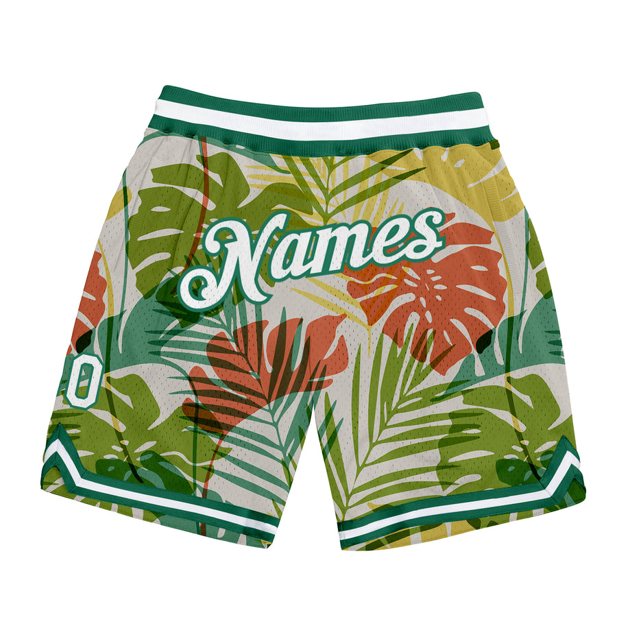 Men's Custom Palm Trees Basketball Shorts